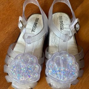 Mini Melissa seashell shoes